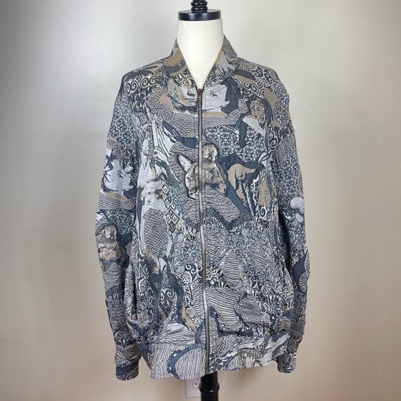 COOGI Other - COOGI Nouveau Collection Abstract Full Zip Jacket